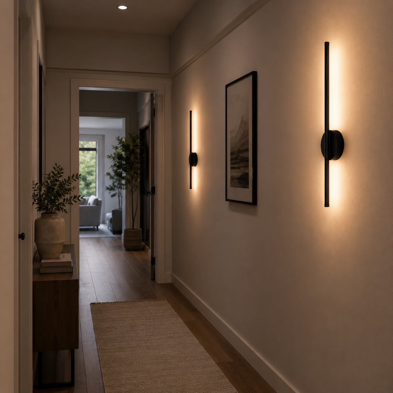 LuxeBeam Wireless Wall Lights