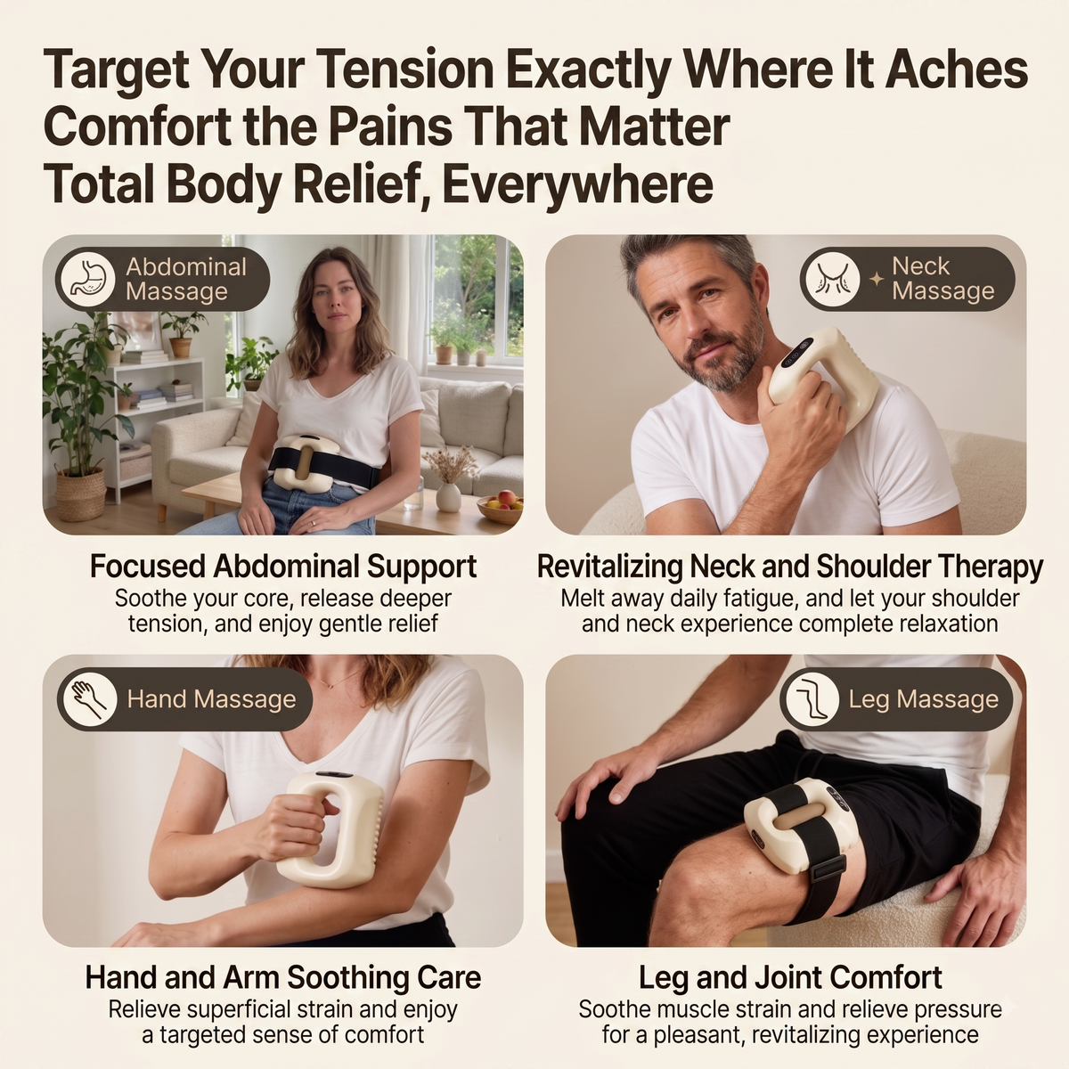 VeLaPulse Core - Electric Fascia Massage and  Muscle Recovery Ring