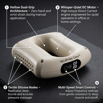 VeLaPulse Core - Electric Fascia Massage and  Muscle Recovery Ring