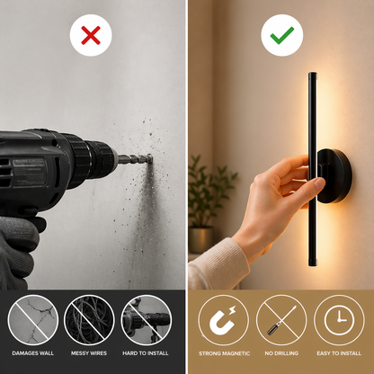 LuxeBeam Wireless Wall Lights