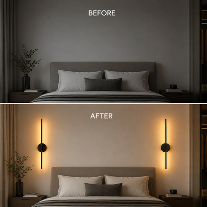 LuxeBeam Wireless Wall Lights