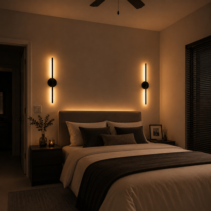LuxeBeam Wireless Wall Lights