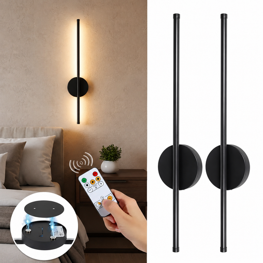 LuxeBeam Wireless Wall Lights