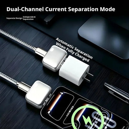 Smart Full Charge Auto Separator USB- C Battery Overcharge Protection